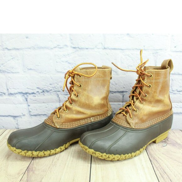 LL Bean Brown Leather 8\